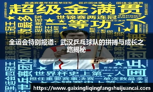全运会特别报道：武汉乒乓球队的拼搏与成长之路揭秘