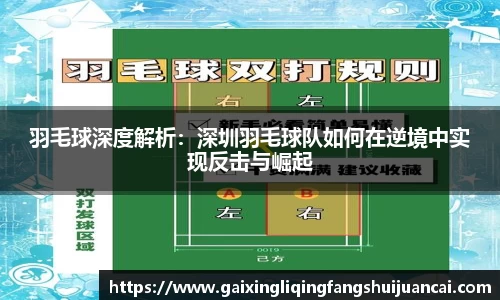 羽毛球深度解析：深圳羽毛球队如何在逆境中实现反击与崛起